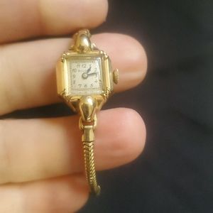 antique 12k Gold Bulova still works great!